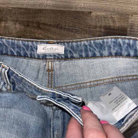 KanCan Raven Ultra High Rise Slim Straight Leg Jeans Women’s SZ. 29 - Picture 4 of 6
